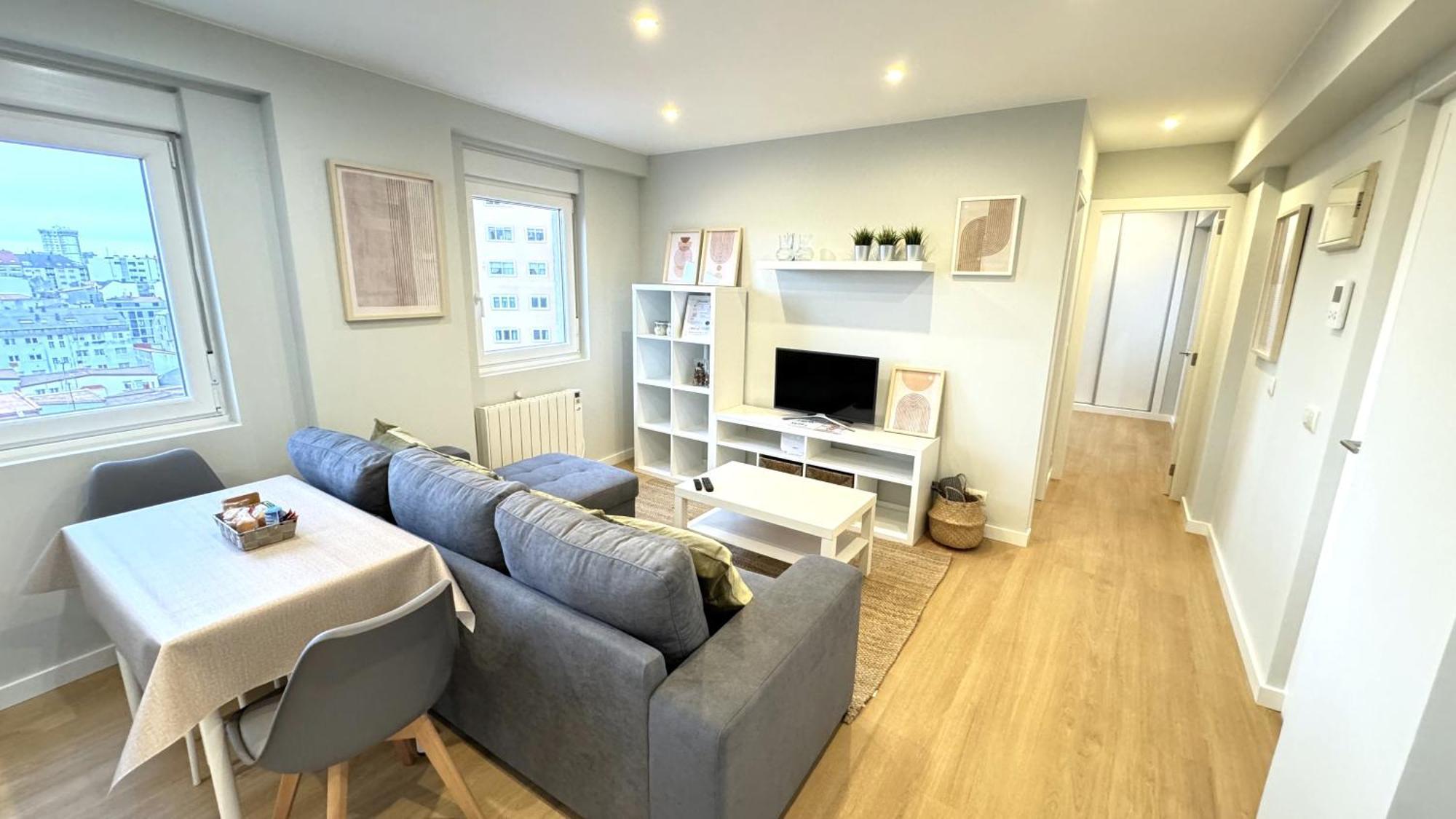 Acogedor Apartamento En Ronda Outeiro 210 A Coruna Ngoại thất bức ảnh